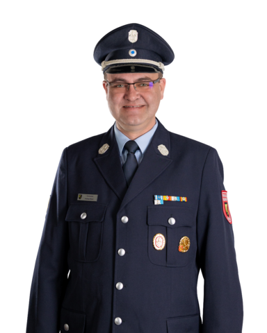 Andreas Brand in Uniform