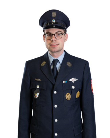 Florian Dischner in Uniform