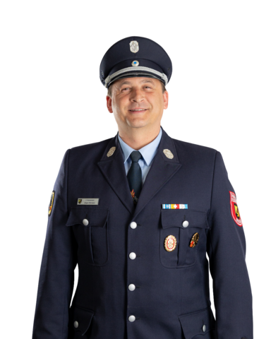 Jürgen Dörrmann in Uniform