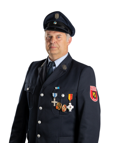 Stephan Fügl in Uniform