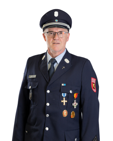 Diakon Herbert Götz in Uniform