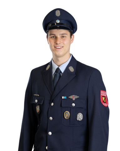 Simon Klein in Uniform