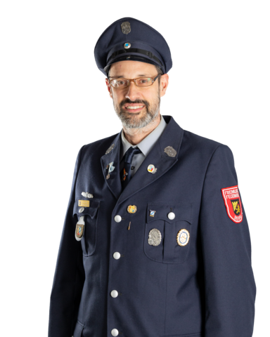Florian Praxl in Uniform