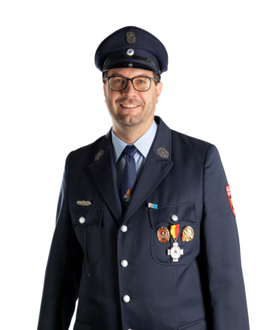 Markus Prechtl in Uniform