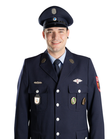 Franz-Georg Späth in Uniform