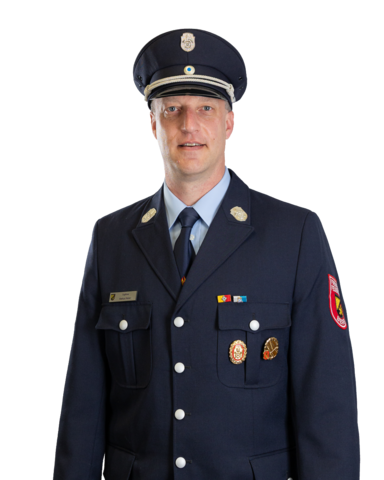 Markus Weber in Uniform