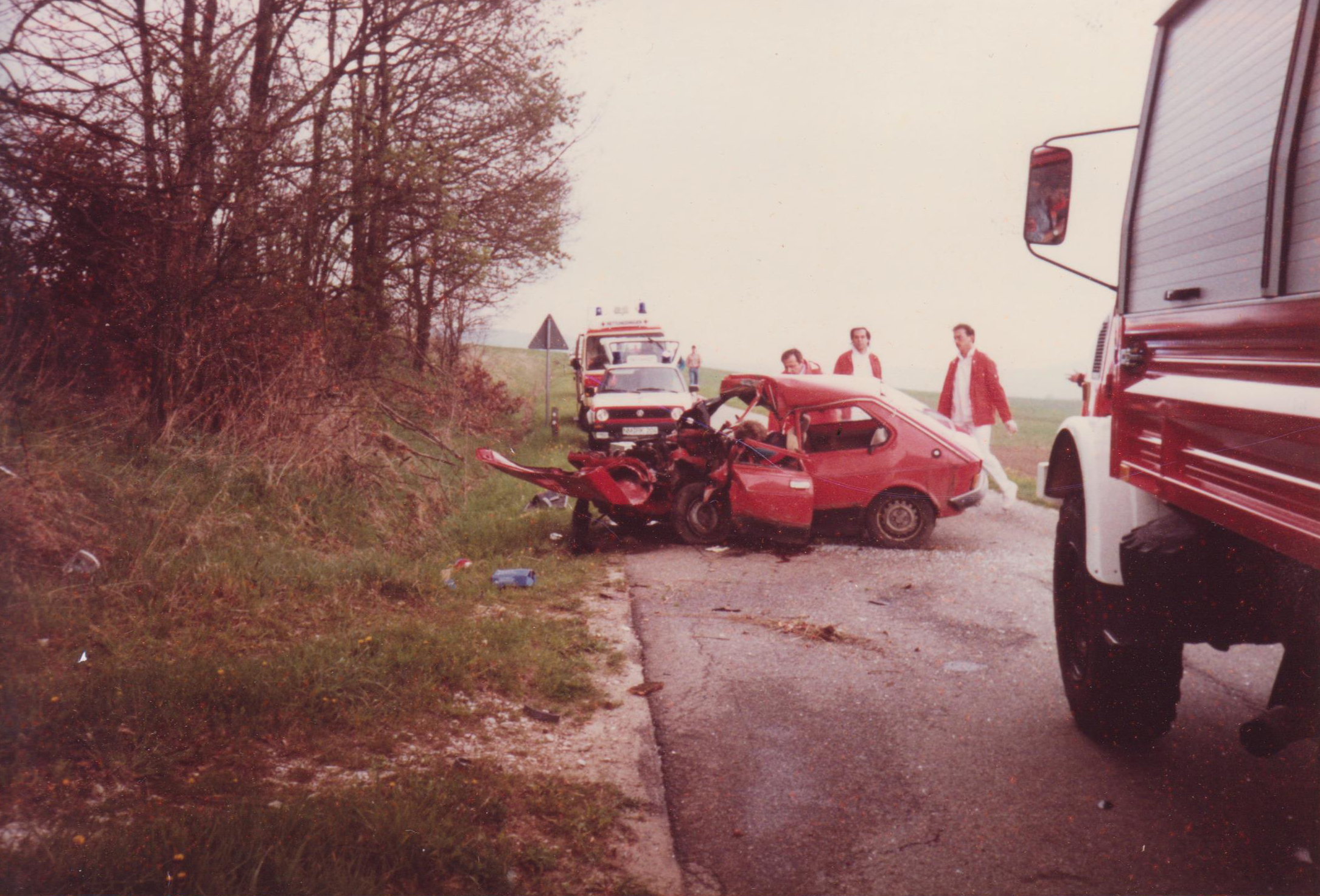 Verkehrsunfall in Kettenbach (1991)