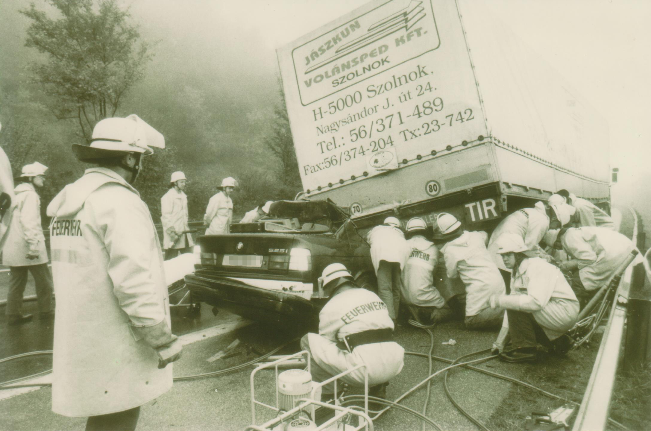 Verkehrsunfall auf der A3 (1995)