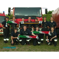 Bereitschaft des ABC-Zugs in Nürnberg beim Vorrundenspiel Mexiko - Iran der Fußball-WM 2006