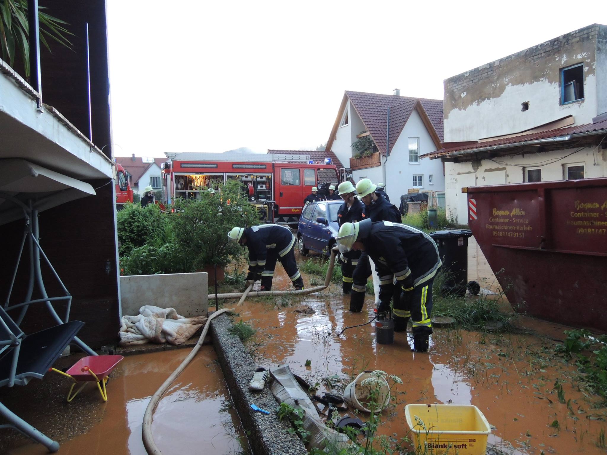 Hochwasser in Unterrohrenstadt (2016)