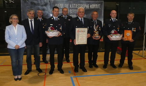 Bei der Generalversammlung Geehrte Bei der Generalversammlung Geehrte