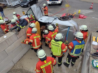Szenario 2: Zugang schaffen zu Patienten auf Beifahrersitz