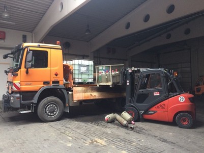 Unfallstelle Unfallstelle