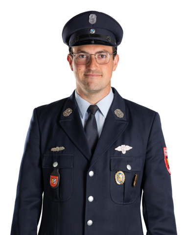 Alexander Meier in Uniform
