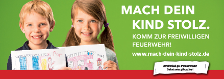 Imagekampagne des LFV Bayern 2014: Mach dein Kind stolz, komm zur Freiwilligen Feuerwehr Imagekampagne des LFV Bayern 2014: Mach dein Kind stolz, komm zur Freiwilligen Feuerwehr